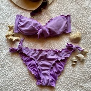 Victoria's Secret Scrunch Butt Bikini, Purple